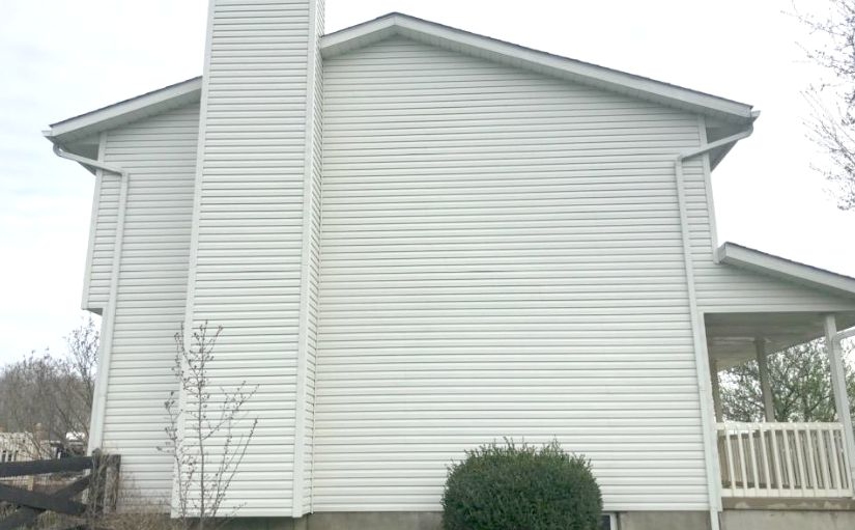 house washed exterior